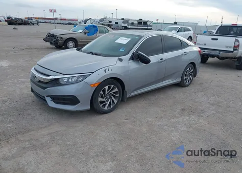 2016 Honda Civic Ex из США, поврежденный, VIN 19XFC2F74GE057238